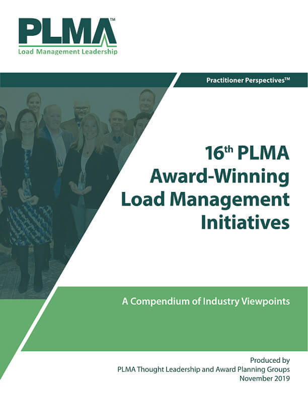 16th PLMA Award-Winning Load Management Initiatives
