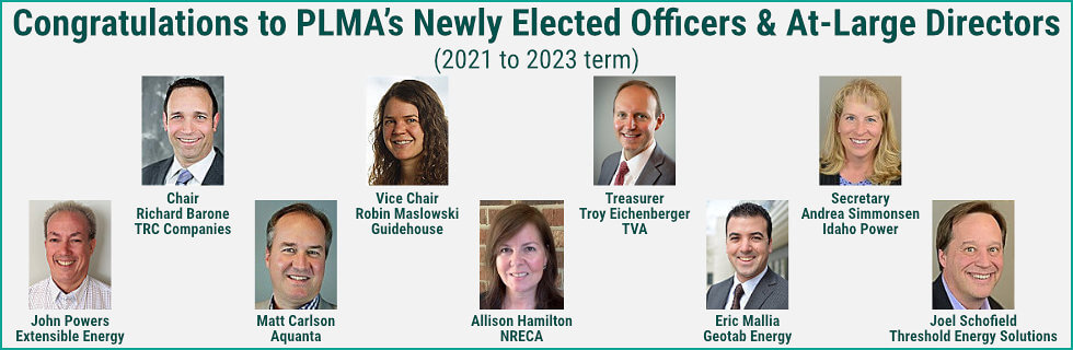 PLMA Officers and At-Large Directors for 2021-2023 Term